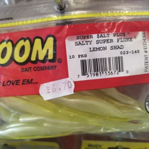 Vinilos Zoom Super Fluke Lemon Shad